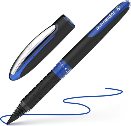 Schneider skriveredskaber schneider rollerball - ét skilt - linjebredde 1,0 mm - blå - s-183603