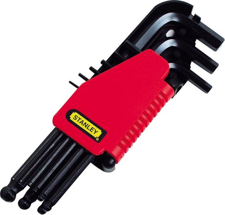 Stanley 0-69-256 sekskantnøglesæt - 9 stykker 1,5 - 10 mm