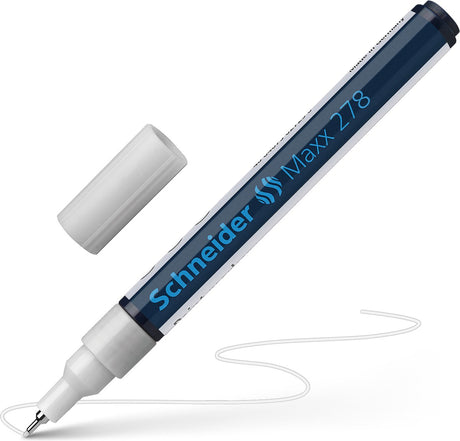 Schneider skriveredskaber schneider malertusch - maxx 278 - stregbredde 0,8 mm - hvid - malerpen - s-127849