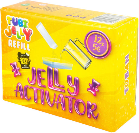Tuban pædagogisk legetøjsaktivator til tubi jelly 12 x 5 g flerfarvet.