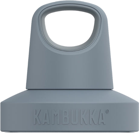 Kambukka twist lid grey: universele dop voor mok fles