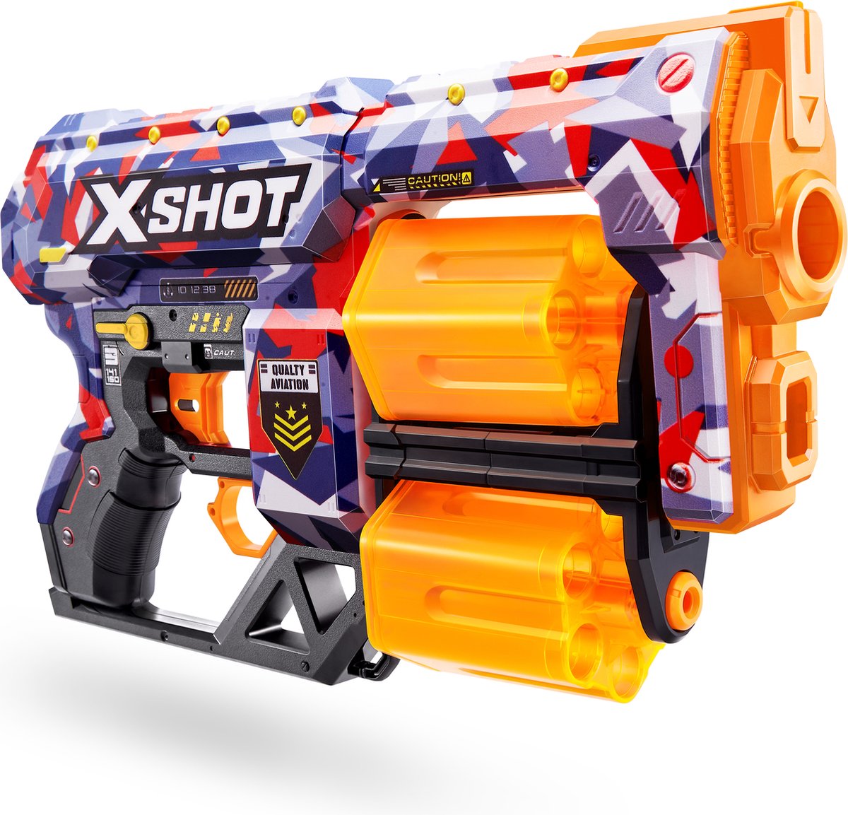 Zuru X-Shot-skind frygter med 12 dart