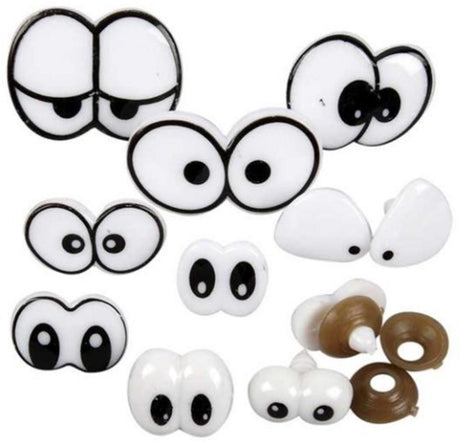 Kreativ virksomhed https: www.cchobby.nl funny-eyes-size-2-3-cm-9-div-1-doos