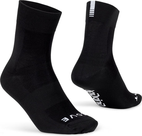 Gripgrab - letvægts SL performance sommer cykelstrømper 1 par coolmax cykelstrømper almindeligt snit - sort - unisex