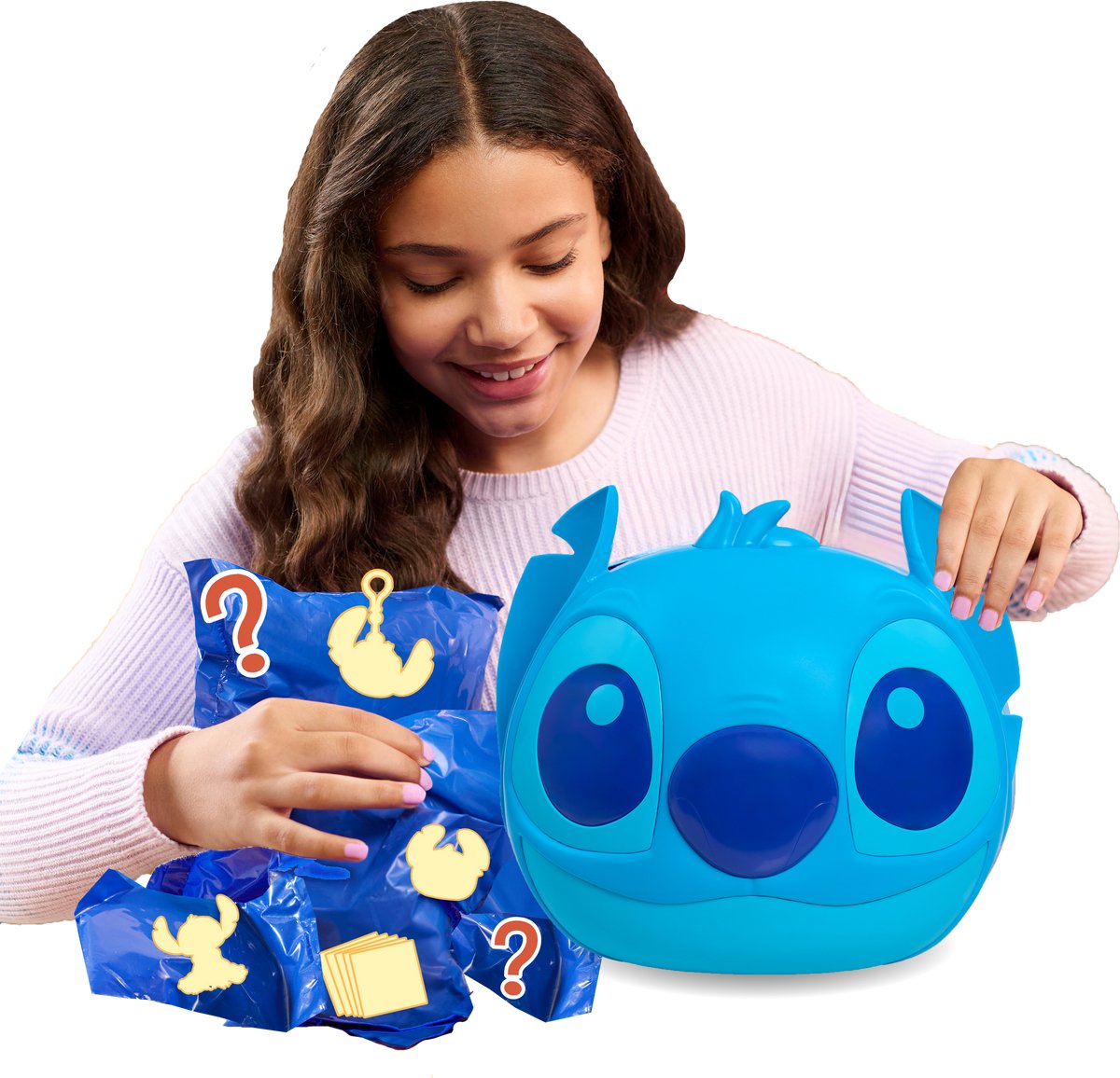 Bare spil Disney stitch - neon jumbo mysteriekapsel med 9 overraskelser