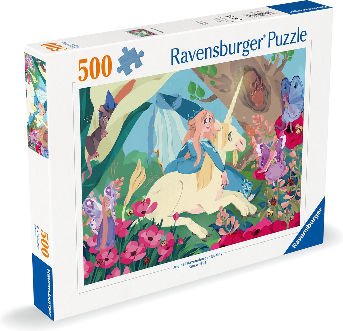Ravensburger puslespil fe magi - puslespil - 500 brikker