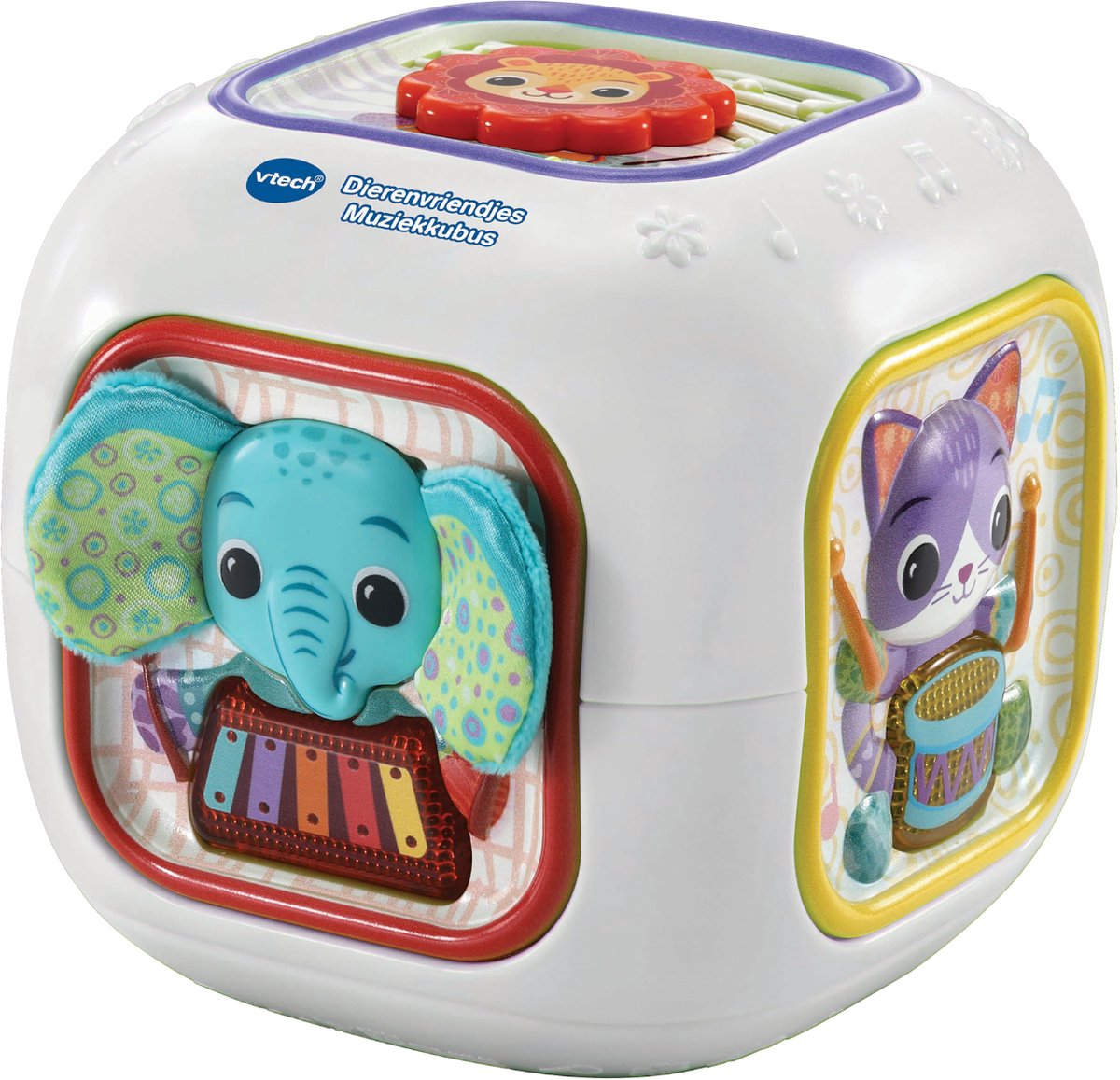 Vtech animal friends musikterning - pædagogisk legetøj - 80+ melodier, sange, lyde og sætninger - legetøj fra 3 måneder