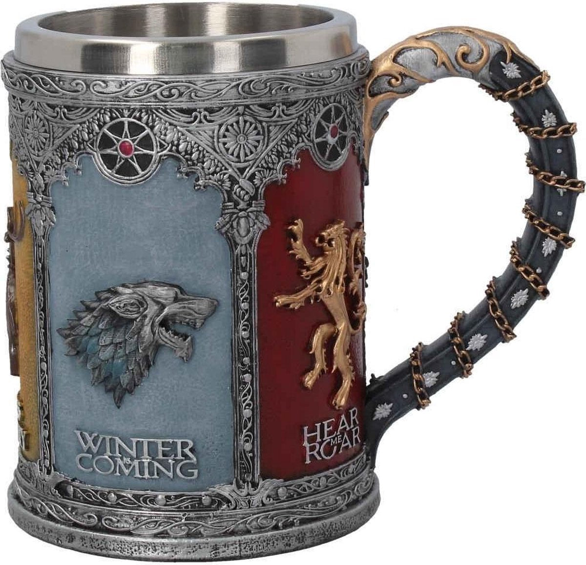 Nemesis nu game of thrones - sigil ølkrus - flerfarvet