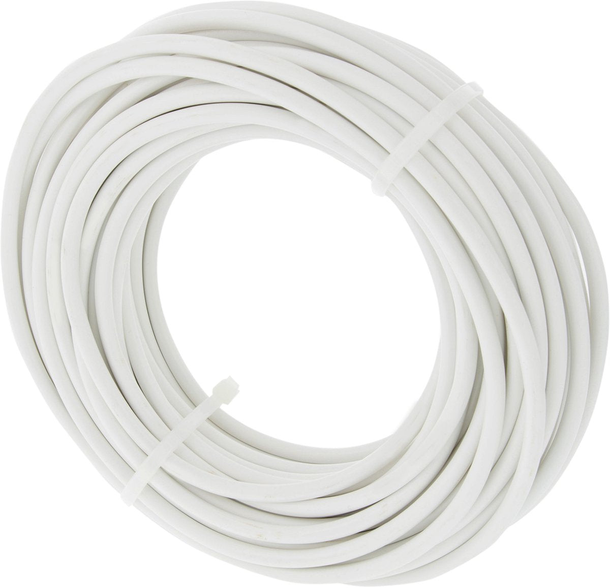 Q-link husholdningsledning - vmvs - belastningskapacitet op til 1200w - 2 x 0,75 mmâ² - 20 m - hvid