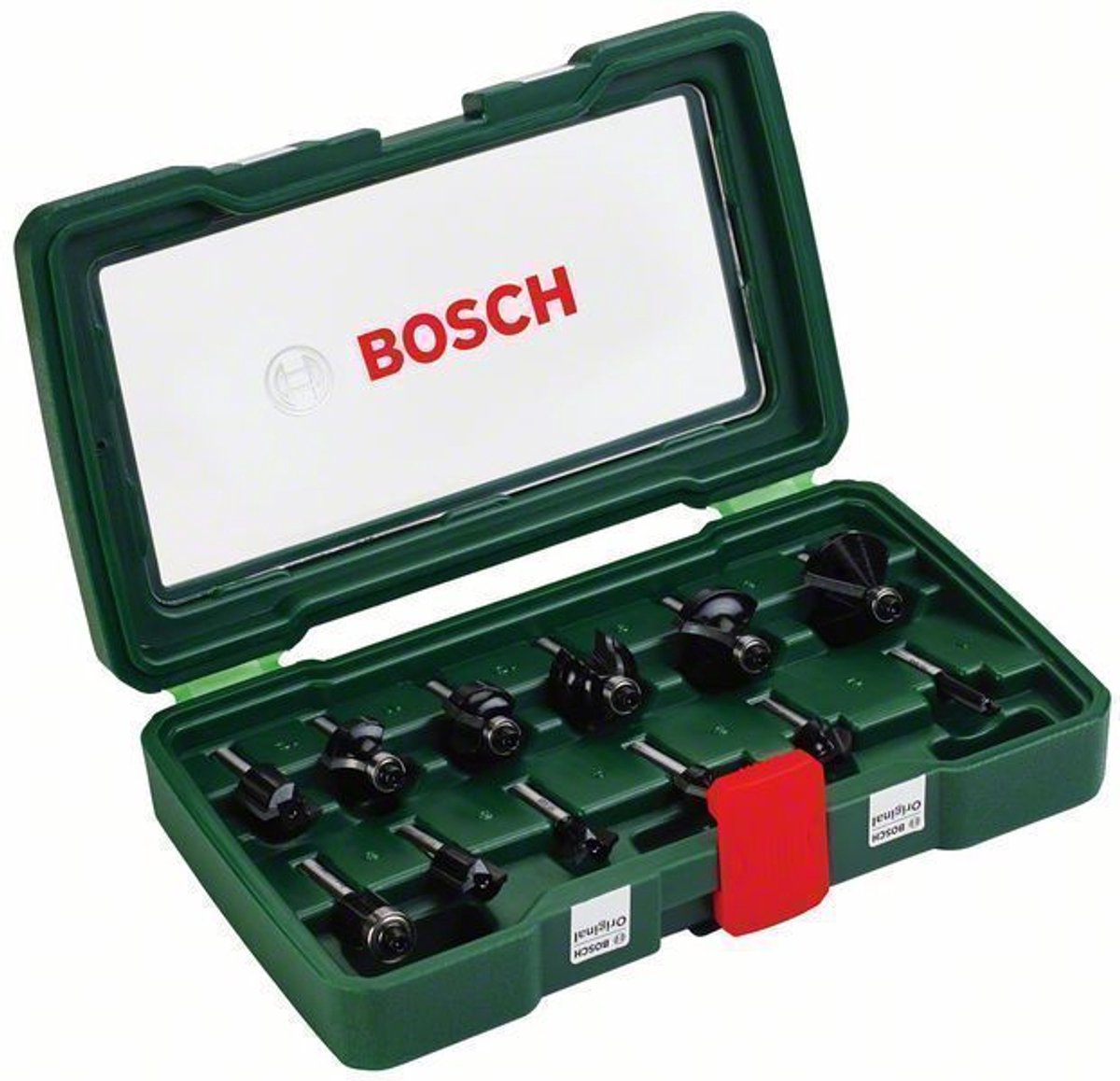 Bosch 12-delt skæresæt 1 4 skaft