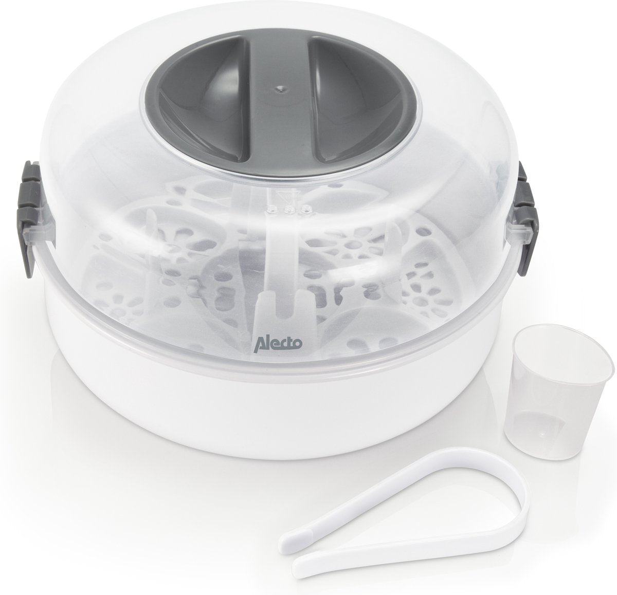 Alecto bw-04 - mikroovn og flaskesterilisator - hvid