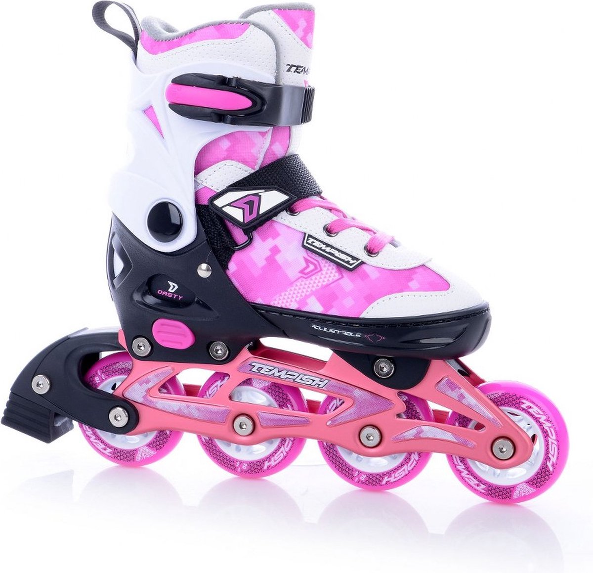 inline skates Dasty 82A blød støvle pink str. 37-40