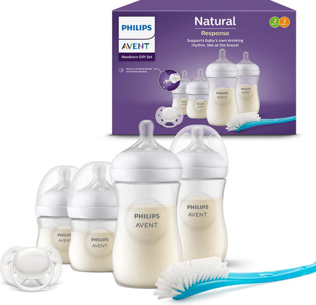 Philips avent natural response flaske - startsæt til nyfødte babyer scd838 11
