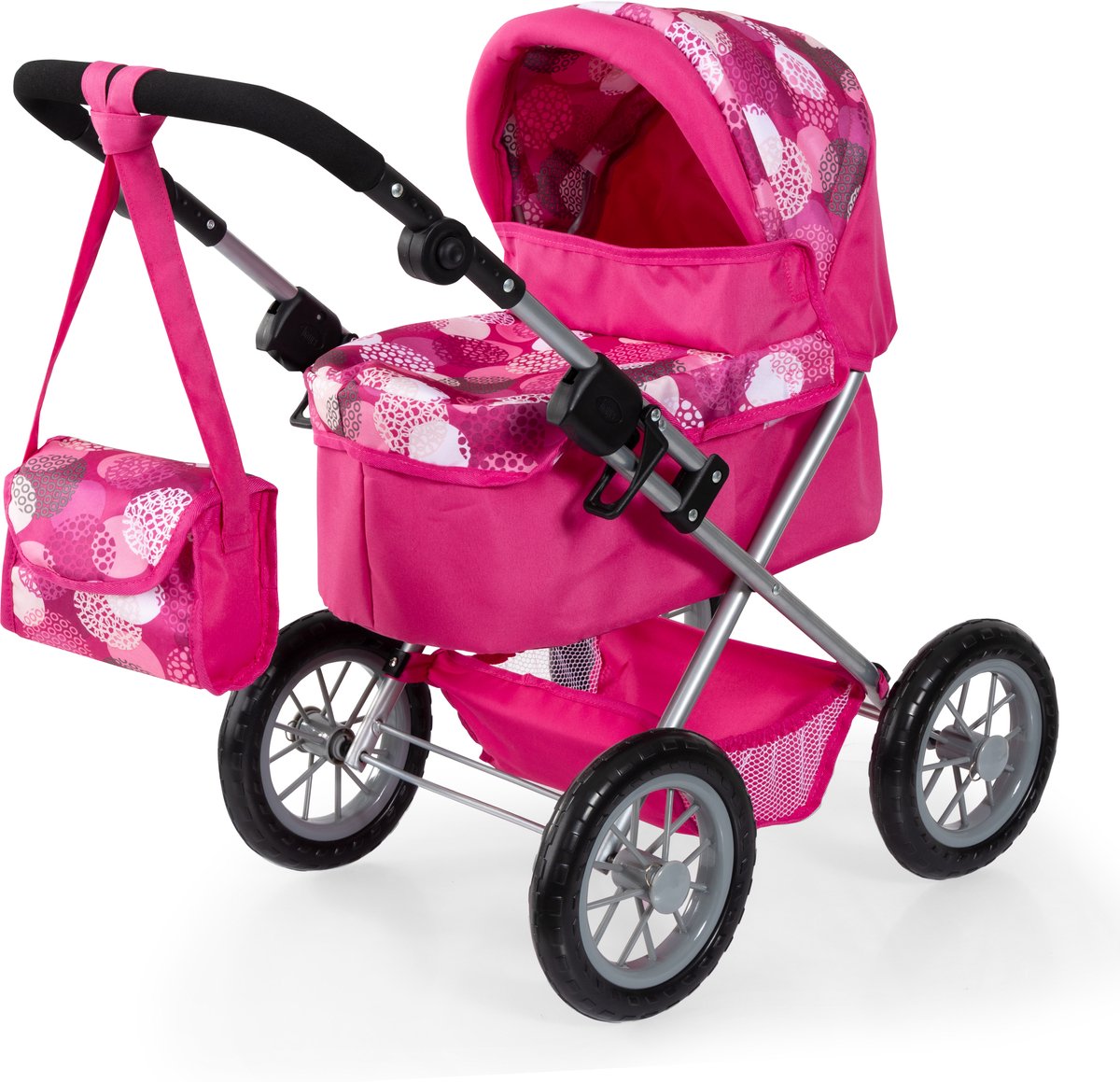 Bayer design 13041aa dolls pram trendy, roze