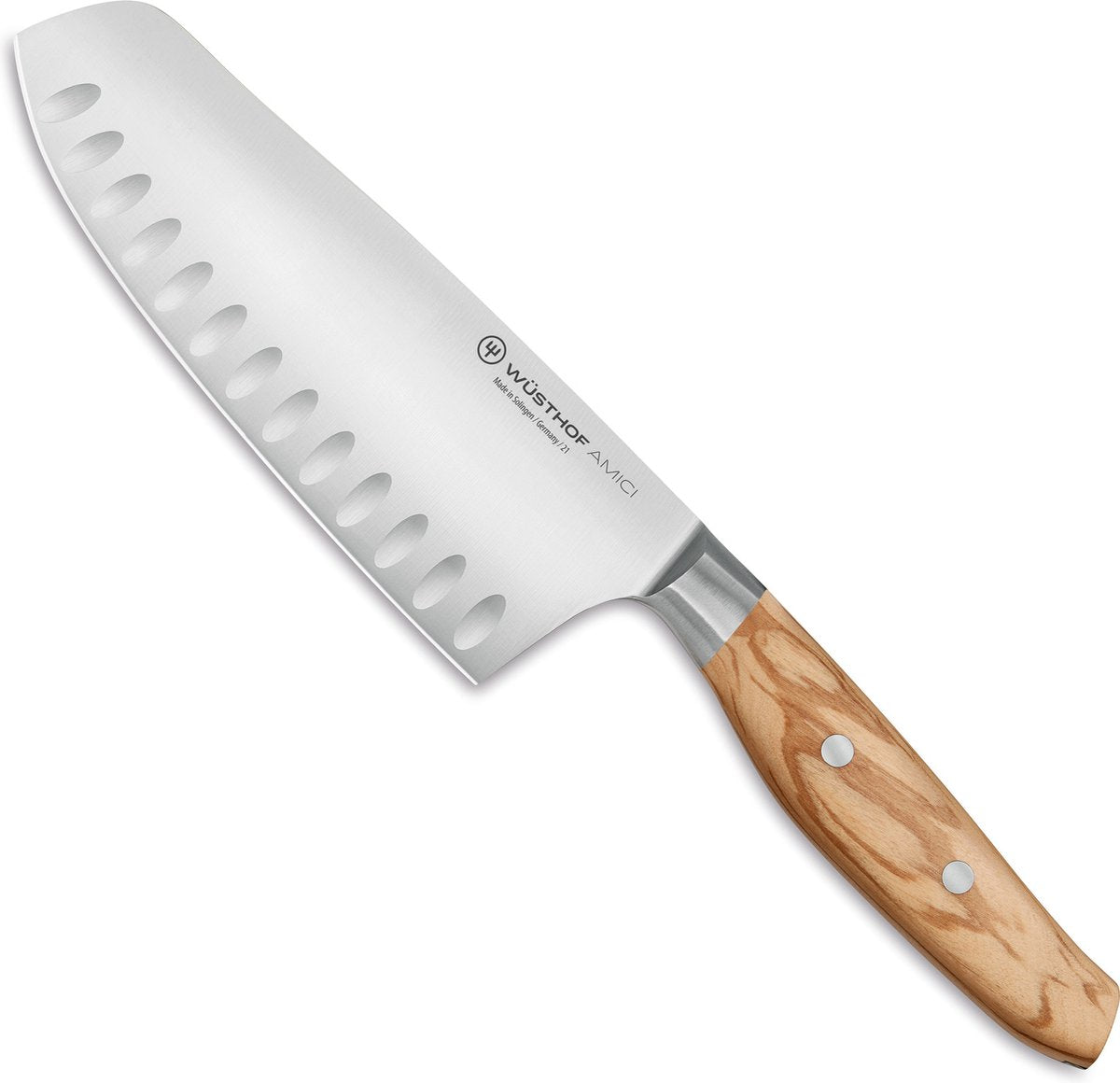 Wusthof - amici santoku med fordybninger 17 cm