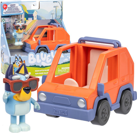 Moose legetøj bluey basic køretøj 4wd bluey