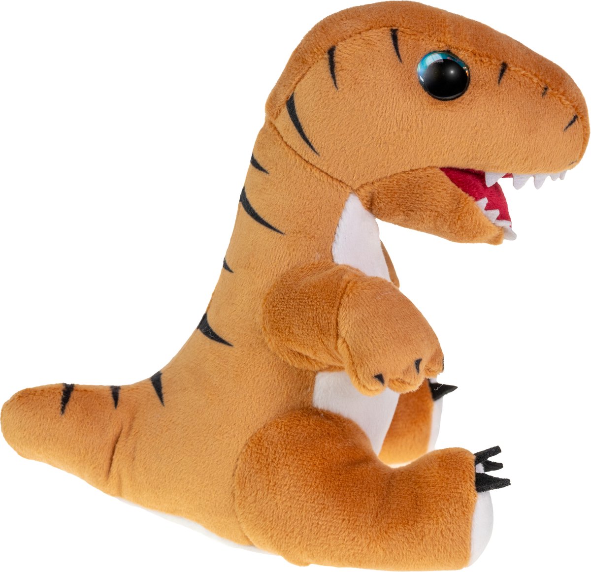 Lumo stjerner krammedyr dino t-rex baby 15cm - plys dinosaurlegetøj.