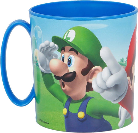 Stor Nintendo Super Mario plastikkop med Mario Yoshi og Luigi