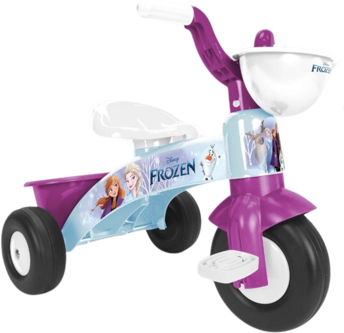 Volare trehjulet cykel disney frozen - piger - blå