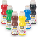 Creall svampede gouache tuscher - 6 farver - 6x70ml - lavet i Holland - vegansk - glutenfri