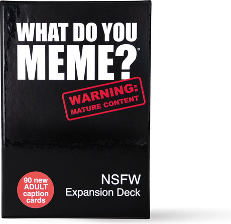 Megableu hvad memer du? NSFW Pack Expansion - Engelsk version - Party Game
