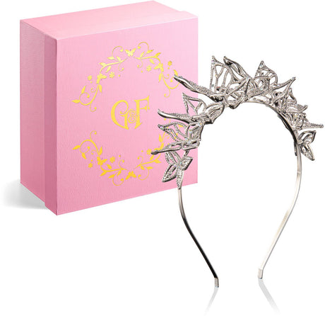 Noble samling wicked glinda bryllup tiara sommerfugle