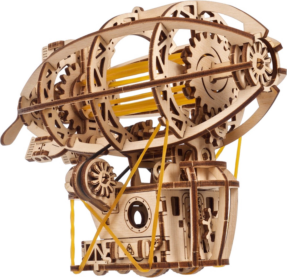 Ugears træ 3D model - steampunk zeppelin