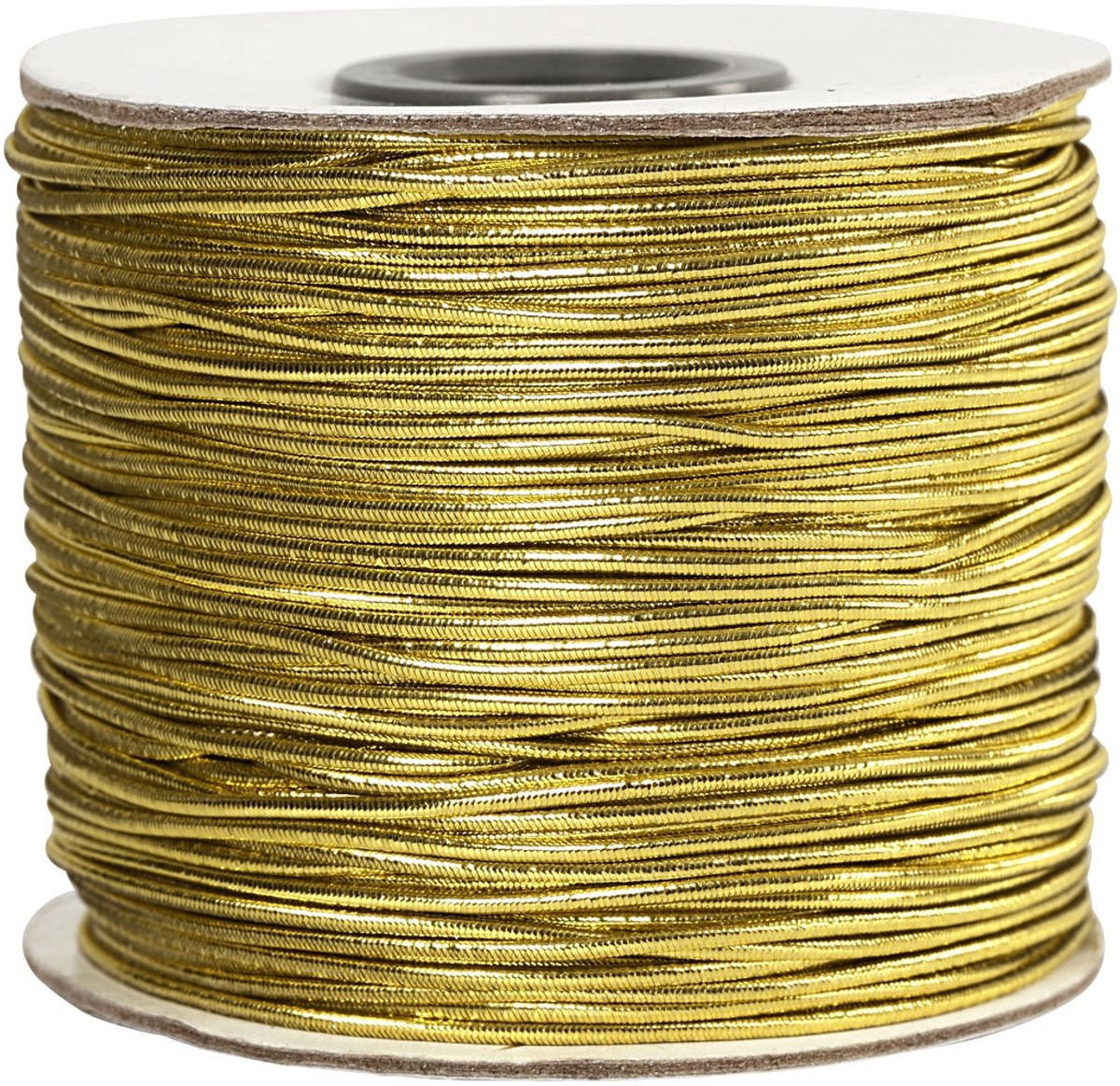 Creativ virksomhed https: www.cchobby.nl elastic-cord-thickness-1-mm-gold-100-m-1-roll