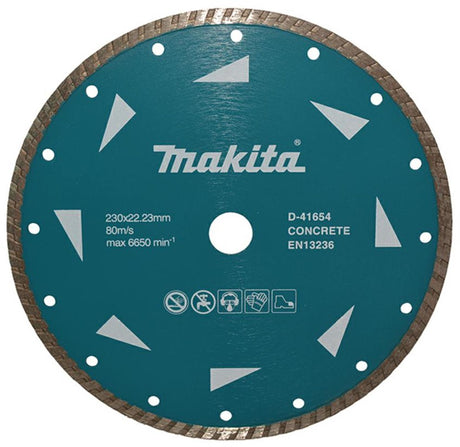 Makita tilbehør - diamantskive til beton 230x22,2 mm d-41654