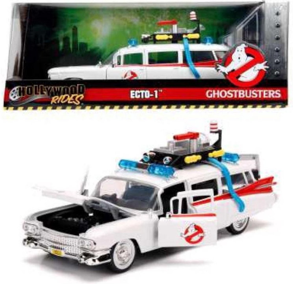 Jada legetøj - ghostbusters ecto-1, 1:24