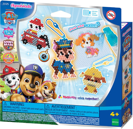 Aquabeads paw patrol nøglering håndværkssæt - perler der klæber til vand