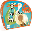 Ridsekonturpuslespil - stork - 32,9x51,9x0,25cm - 24 brikker - 3 år