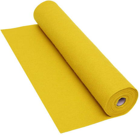 Farver - gul filtrulle - 160gsm, 5m x 45cm