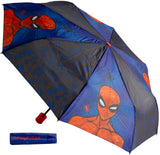 Undercover paraply spider-man 94 cm børneparaply marvel regntilbehør.