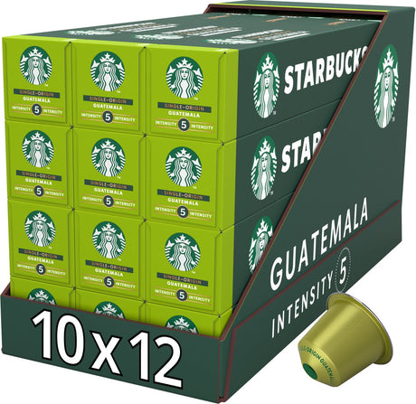 Starbucks by nespresso kapsler guatemala - 10 kaffekopper x 12 æsker