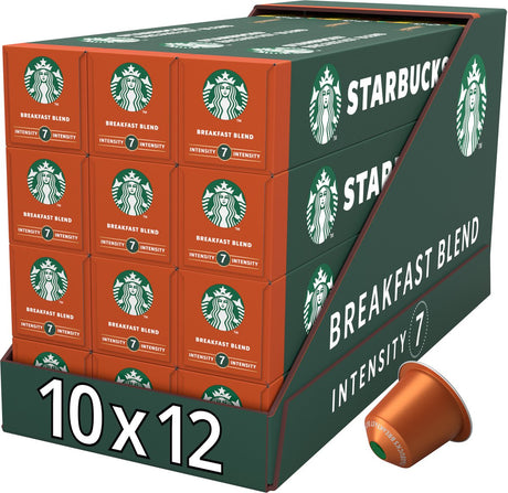 Starbucks by Nespresso kapsler morgenmadsblanding - 10 kaffekopper x 12 æsker