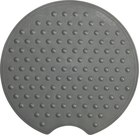 Sealskin rotondo - antislipmat - 55 cm - rubber - antraciet