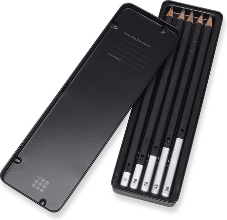 Moleskine skitseblyanter - sæt med 5 stk