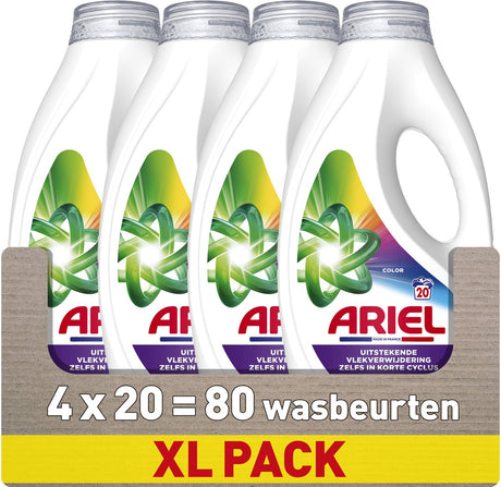 Ariel vaskemiddel farve - 4 x 20 vaske