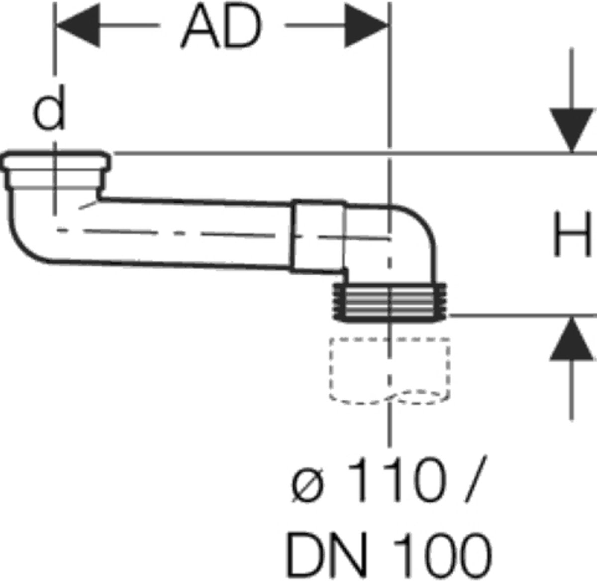Geberit indbygningscisterne universal