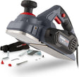 Powerplus powe80030 høvl - 900w - sidestyr - justering af høvledybde - opsamlingspose - inkl. 2 knive