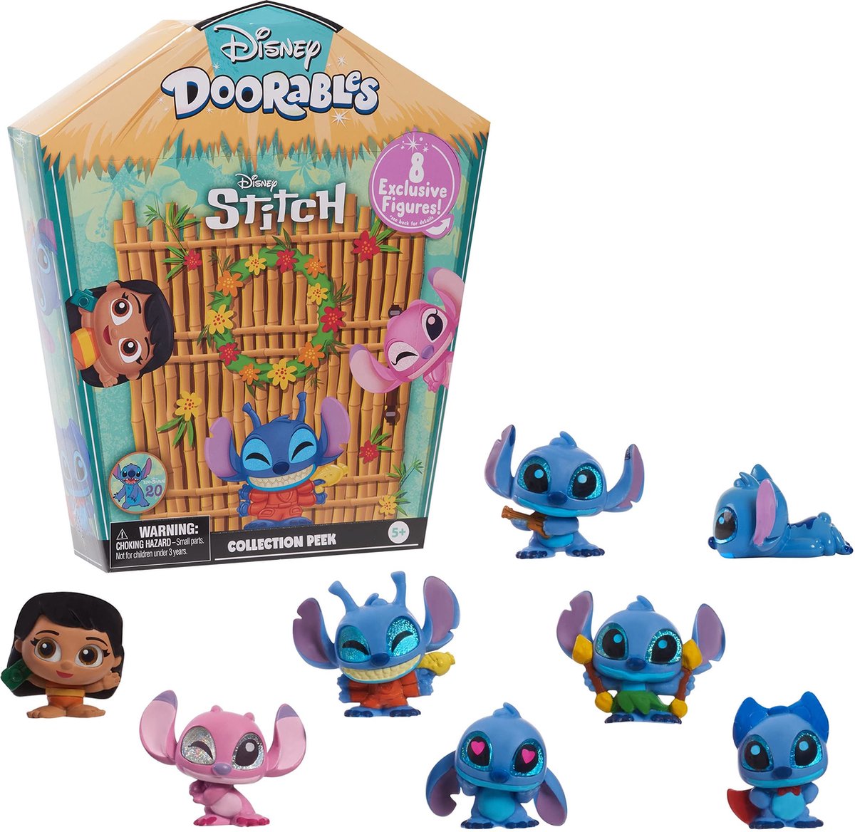 Bare spil surprise stitch disney doorables figur flerfarvet