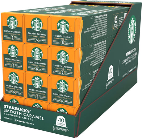 Starbucks by Nespresso kapsler glat karamel - 10 kaffekopper x 12 æsker