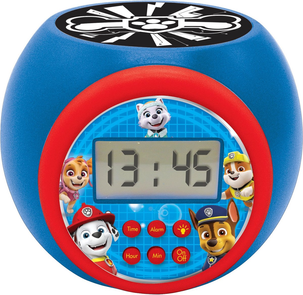 Lexibook paw patrol projektor vækkeur med timer