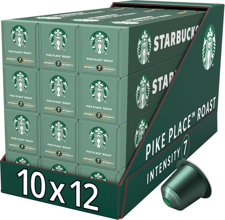 Starbucks by Nespresso kapsler geddestegning - 10 kaffekopper x 12 æsker