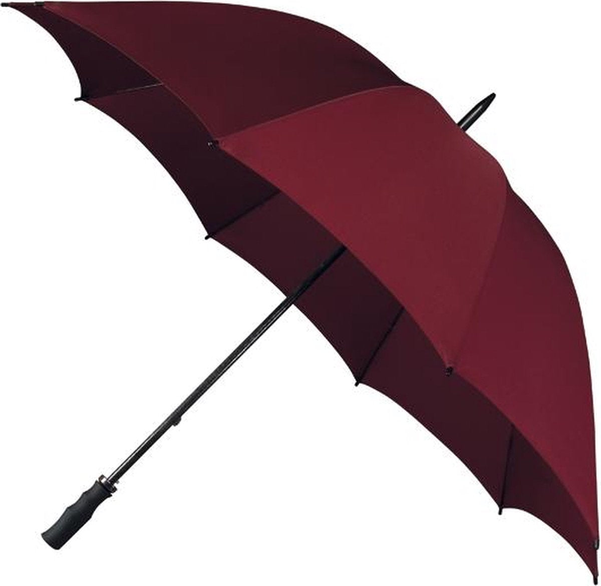 Falcone Golf Paraplu Sindproof Hand åbning 130 cm Bordeaux