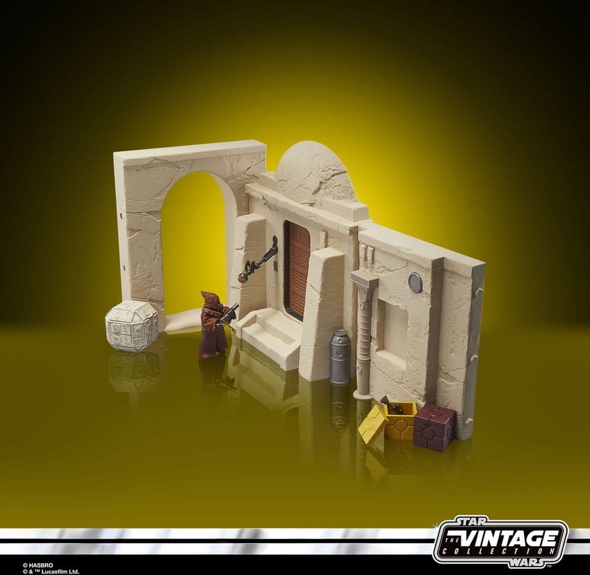 Hasbro Star Wars Episode IV Vintage Collection Playset Streets of Mos Eisley med Jawa Action Figure Playsets