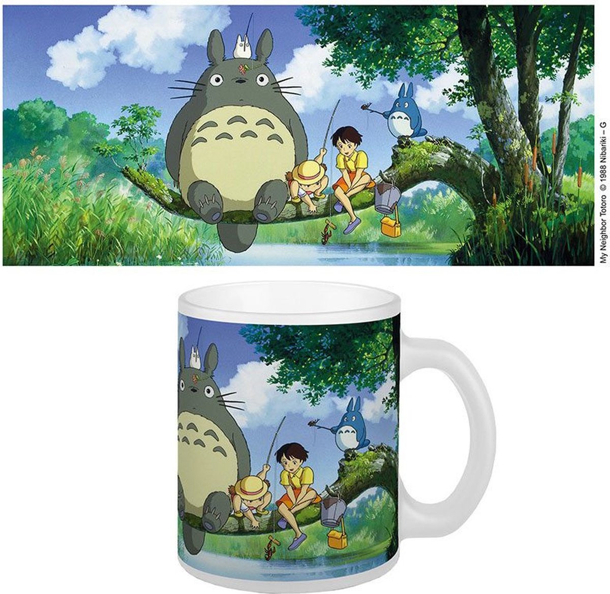 Semic ghibli - min nabo totoro - totoro fiskekrus