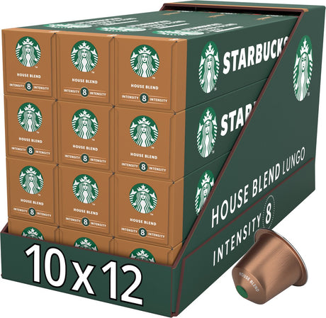 Starbucks by nespresso kapsler husblanding - 10 kaffekopper x 12 æsker