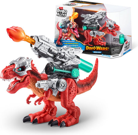 Zuru - robo i live - dino wars mega - legetøjsrobot - rex